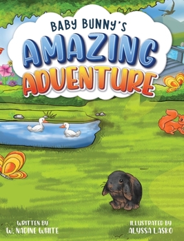 Hardcover Baby Bunny's Amazing Adventure [Large Print] Book