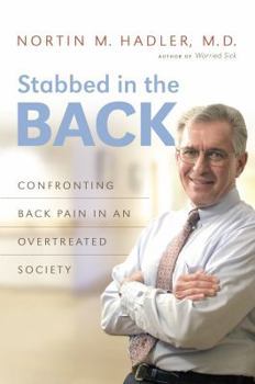 Paperback Stabbed in the Back: Confronting Back Pain in an Overtreated Society Book