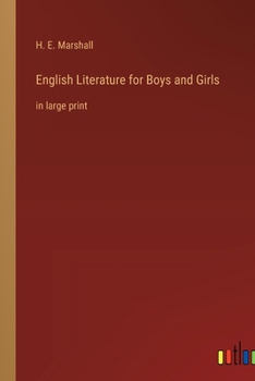 Paperback English Literature for Boys and Girls: in large print Book