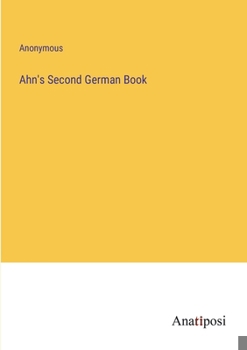 Paperback Ahn's Second German Book