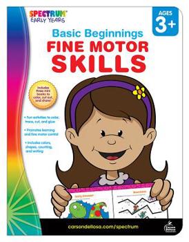 Paperback Fine Motor Skills, Ages 3 - 6 Book