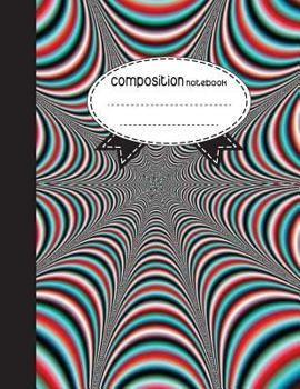 Composition Notebook, 8.5 x 11, 110 pages: Colorful Art 2: (School Notebooks)