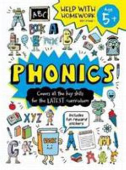 Paperback Help With Homework Age 5+: Phonics (HWH Expert 5+) Book