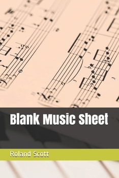 Blank Music Sheet
