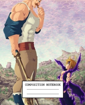 Composition Notebook: The Seven Deadly Sins Soft Glossy Cover Wide Ruled Lined Pages Book 7.5 x 9.25 Inches 110 Pages