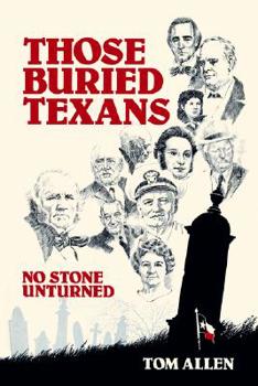 Paperback Those Buried Texans Book