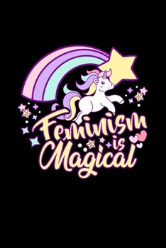 Paperback Feminism is magical: 6x9 Feminism - dotgrid - dot grid paper - notebook - notes Book