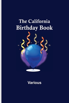 Paperback The California Birthday Book