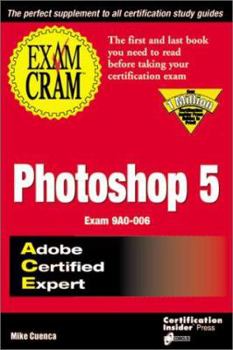 Paperback Ace Photoshop 5 Exam Cram Book