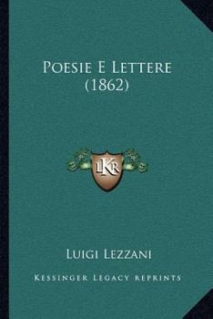 Paperback Poesie E Lettere (1862) [Italian] Book