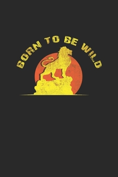 Paperback Born to be wild: 6x9 - grid - squared paper - notebook - notes Book