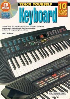 Paperback 10 Easy Lessons Keyboard Bk/CD Book