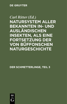 Hardcover Der Schmetterlinge, Teil 3 [German] Book