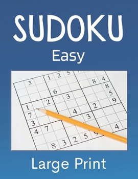 Paperback Sudoku Easy: Easy Sudoku Puzzle Book - 120 puzzles with solutions - gift Idea for adults, teenagers, grandparents and seniors [Large Print] Book