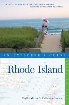 Paperback Explorer's Guide Rhode Island Book