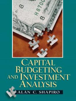 Paperback Capital Budgeting and Investment Analysis Book