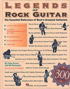 Paperback Legends of Rock Guitar Book