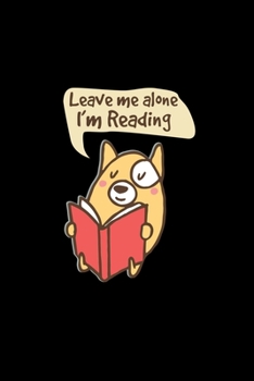 Paperback Leave me alone I'm reading: 6x9 READING - lined - ruled paper - notebook - notes Book