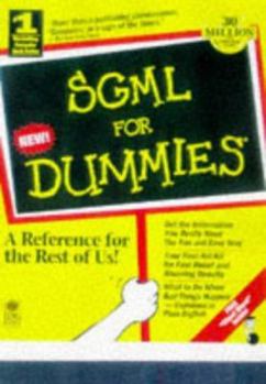 Paperback SGML for Dummies [With CDROM] Book