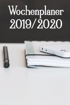Wochenplaner 2019-2020: September 2019 bis Dezember 2020, Terminkalender und Kalender, Wochen- / Monatsplaner, 1 Woche auf 2 Seiten, ca. DIN A5 (German Edition)