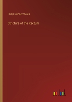Paperback Stricture of the Rectum Book