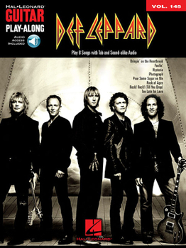 Paperback Def Leppard Guitar Play-Along Volume 145 Book/Online Audio Book