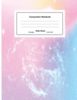 Composition Notebook: Pink Pastel background Wide Ruled Primary Copy Notebook, SOFT Cover Girls Kids Elementary School Supplies Student Teacher Daily ... Notebook Size (Awesome composition notebooks)