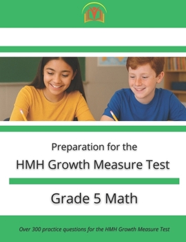 Paperback HMH Growth Measure Test Preparation - Grade 5 Mathematics Book