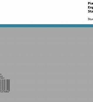 Paperback Piagets Entwicklungstheorie - Experimente zum präoperationalen Stadium [German] Book