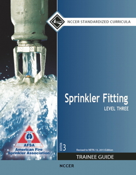 Paperback Sprinkler Fitting Trainee Guide, Level 3 Book