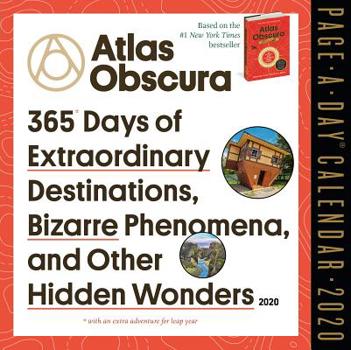 Calendar Atlas Obscura Page-A-Day Calendar 2020 Book