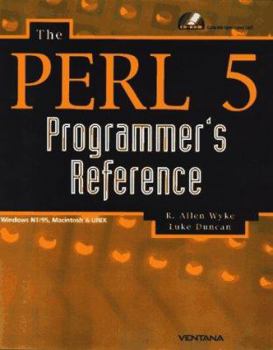 Paperback The Perl 5 Programmer's Reference [With Contains Perl Source Code, Sample Scripts...] Book