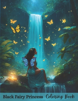 Black Fairy Princess Coloring Book