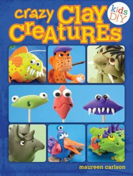Paperback Crazy Clay Creatures Book