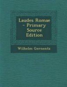 Paperback Laudes Romae [Latin] Book