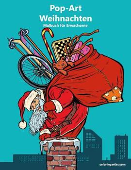 Paperback Malbuch mit Pop-Art Weihnachten für Erwachsene 1 [German] Book