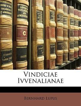 Paperback Vindiciae Ivvenalianae [Latin] Book