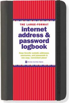 Paperback Internet Log Bk Large Black Book
