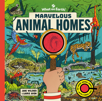 Hardcover Marvelous Animal Homes: A Magic Lens Book