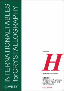 Hardcover International Tables for Crystallography, Volume H: Powder Diffraction Book