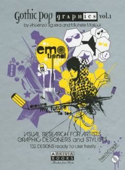 Hardcover Gothic Pop Graphics Book