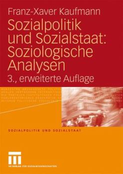 Paperback Sozialpolitik Und Sozialstaat: Soziologische Analysen [German] Book