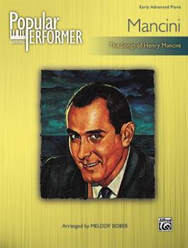 Paperback Popular Performer -- Mancini: The Songs of Henry Mancini Book