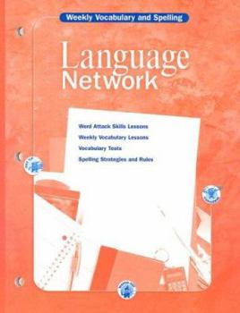 Paperback Language Network: Weekly Vocabulary and Spelling Book