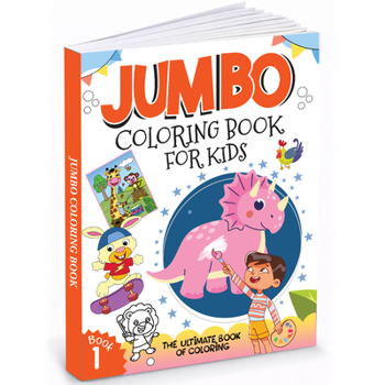 Paperback Jumbo coloring book-1 Book
