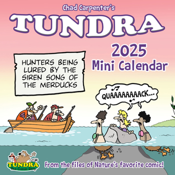 Calendar Tundra 2025 7 X 7 Mini Wall Calendar Book