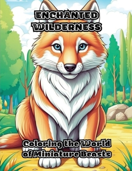Paperback Enchanted Wilderness: Coloring the World of Miniature Beasts Book