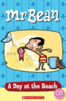 Paperback Mr Bean: A Day at the Beach (Popcorn starter readers) Book