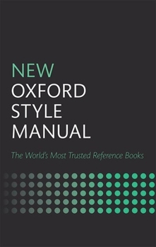 Hardcover New Oxford Style Manual Book