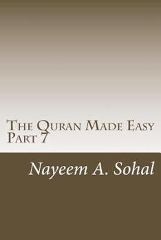 Paperback The Quran Made Easy - Part 7 Book
